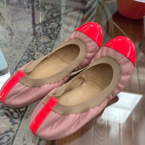 J Crew Pink Blush Ballet shoes flats  8.5
